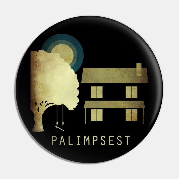 Palimpsest Logo Pin by Palimpsest Podcast
