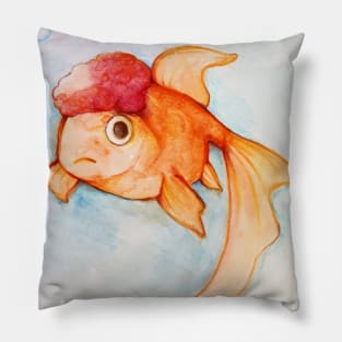 Fancy Oranda Goldfish Pillow