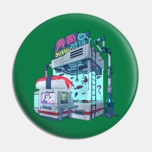 Sushio Vending Machine Pin