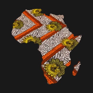 African Map T-Shirt