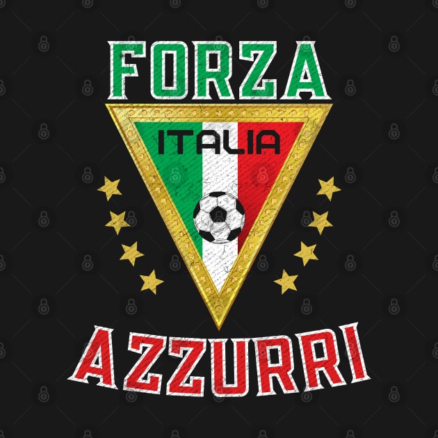 Forza Azzurri Italy Football by Ruffeli