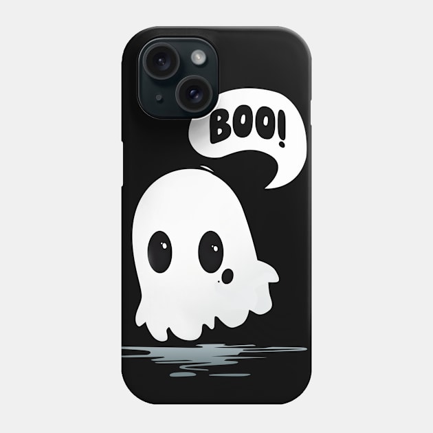 Cute Ghost Phone Case by Wrap Shop