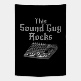 This Sound Guy Rocks, Sound Engineer Rock Musician Tapestry