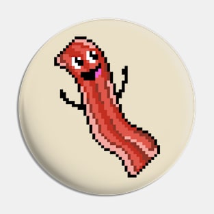 Pixel Bacon Pin