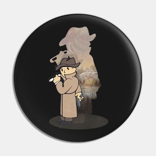 Fallout the Mysterious Stranger Pin