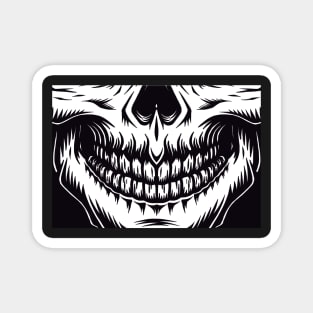 Skeleton smile Magnet