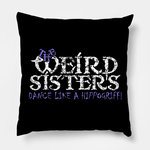 The Weird Sisters Pillow by Box of Ray Guns