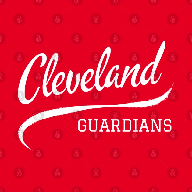 Cleveland Guardians Wave by CityTeeDesigns