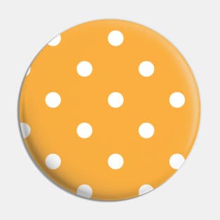 Polka Dots 50s Party Pattern - Yellow Pin