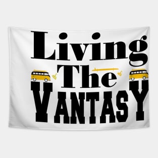 Living the vantasy, van life Tapestry