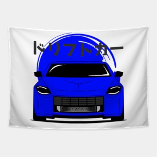 Front Blue Fairlady Z35 Tapestry