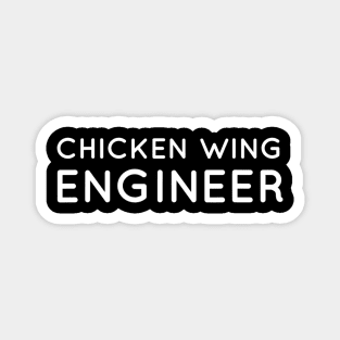 BBQ Grilling Wings Chicken Wing Engineer Magnet