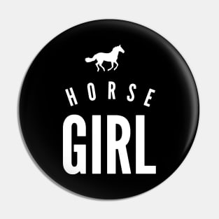 Horse Girl - Horseback Riding Lover Cute Gift Horse Whisperer Pin