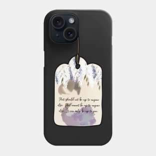 Daphne Bridgerton tea tag Phone Case