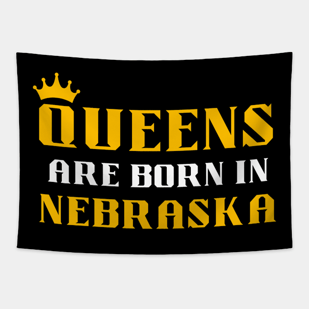 queens are born in Nebraska Tapestry by mo_allashram