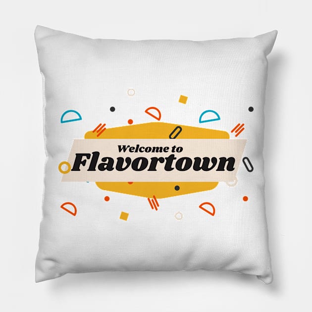 Flavortown Pillow by rumsport