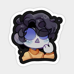 GHOSTBUR COLLECTION-chibi face Magnet