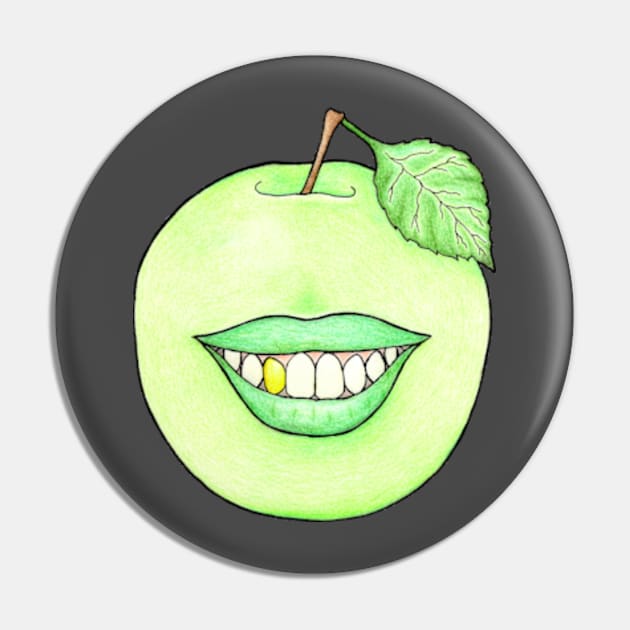 Granny Smith Pin by JSZcreations