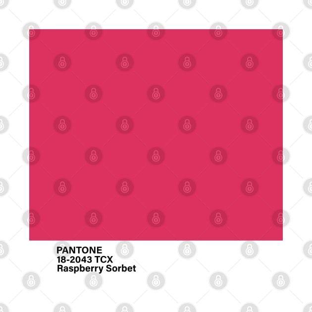 pantone 18-2043 TCX Raspberry Sorbet by princessmi-com