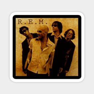 VINTAGE Potrait - R.E.M. Magnet