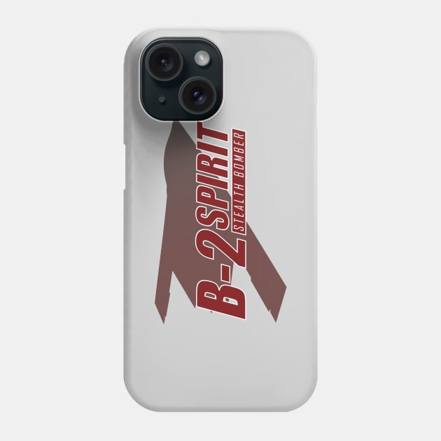 B-2 Spirit Stealth Bomber Phone Case by TCP