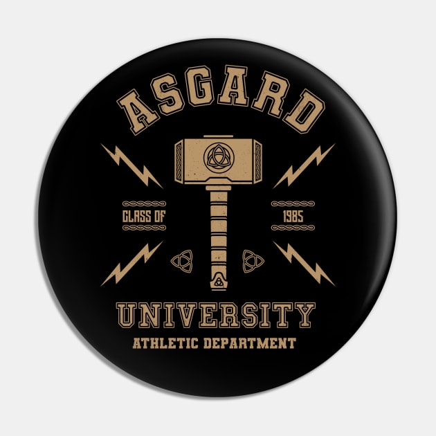 Asgard University Pin by SunsetSurf