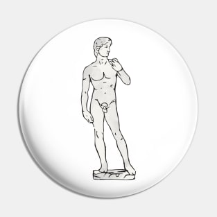 David Sculpture Pin