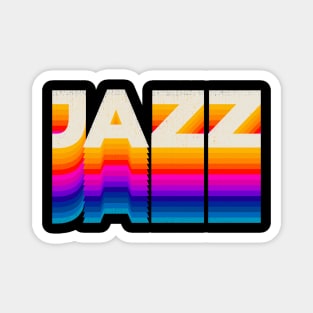 4 Letter Words - Jazz Magnet