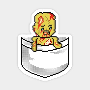 Pixel Pocket Zombie Magnet