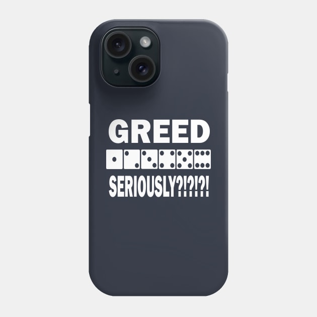 Greed for Her Phone Case by BradyRain