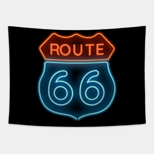 Route 66 Memory Motorbike Road Trip Souvenir Gift Tapestry