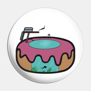 Summer donut Pin