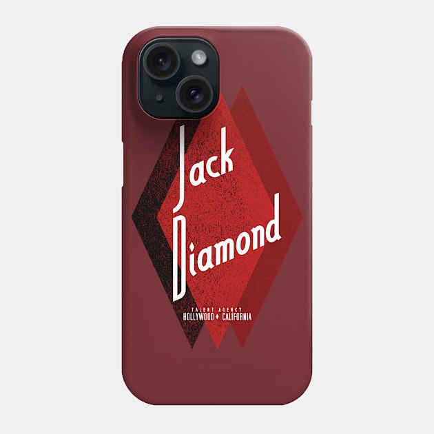 Jack Diamond Talent Agency Phone Case by ThemeParkPreservationSociety