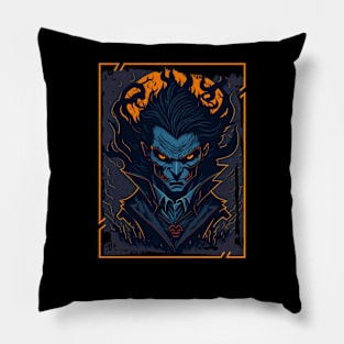 Horror Halloween Draloween Pillow