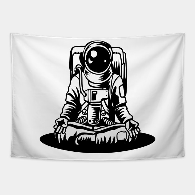 Astroyoga Tapestry by Whatastory