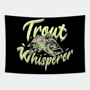 Trout Whisperer Fishing Fish Fisherman Gift Tapestry