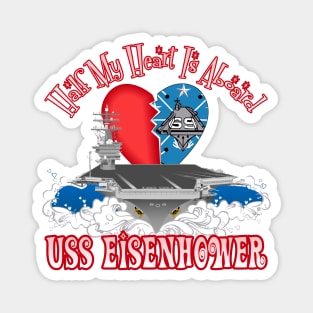 Half My Heart - USS Eisenhower Magnet