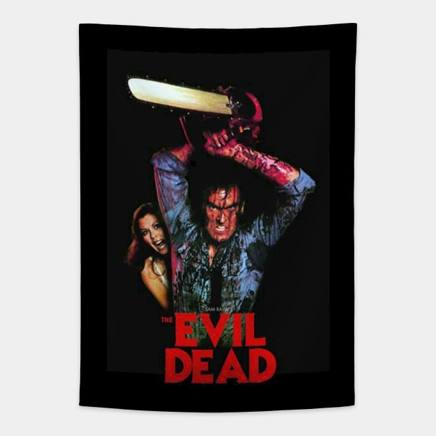 Classic Horror Image - Evil Dead Tapestry by Starbase79