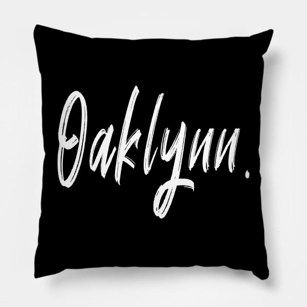 name girl Oaklynn Pillow by CanCreate