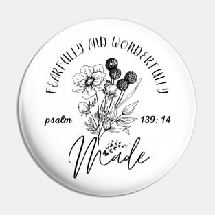 fearfully and wonderfully made Pin