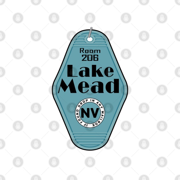 Lake Mead Nevada Las Vegas Vintage Key Ring Fob Tag Hotel Motel Tags by DD2019