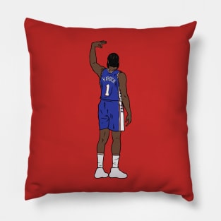 James Harden 3 Point Celebration Pillow