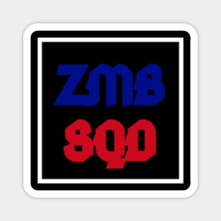 ZMBSQD Logo Magnet