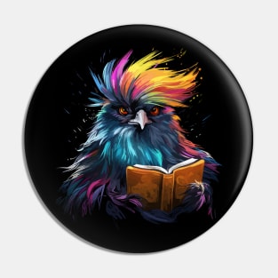 Silkie Reads Book Pin