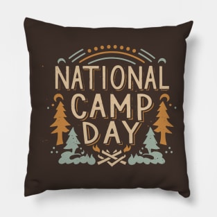 National Camp Day – November Pillow