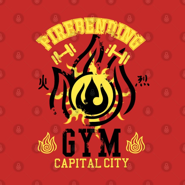 Firebending Gym by Silentrebel