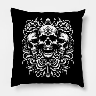 Skull Tattoo Pillow