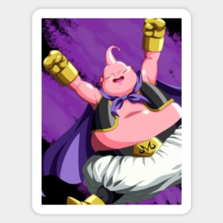 Buu Outline Sticker for Sale by awallac