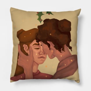 Christmas kiss Pillow