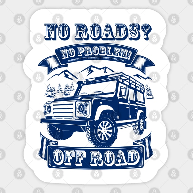 Off road car - Offroad - Sticker